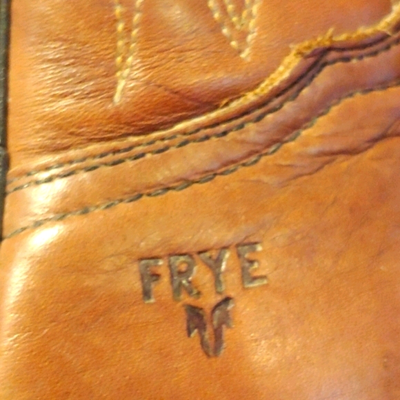 Frye Wiskey Brown Boots Made in U.S.A. - Picture 2 of 5